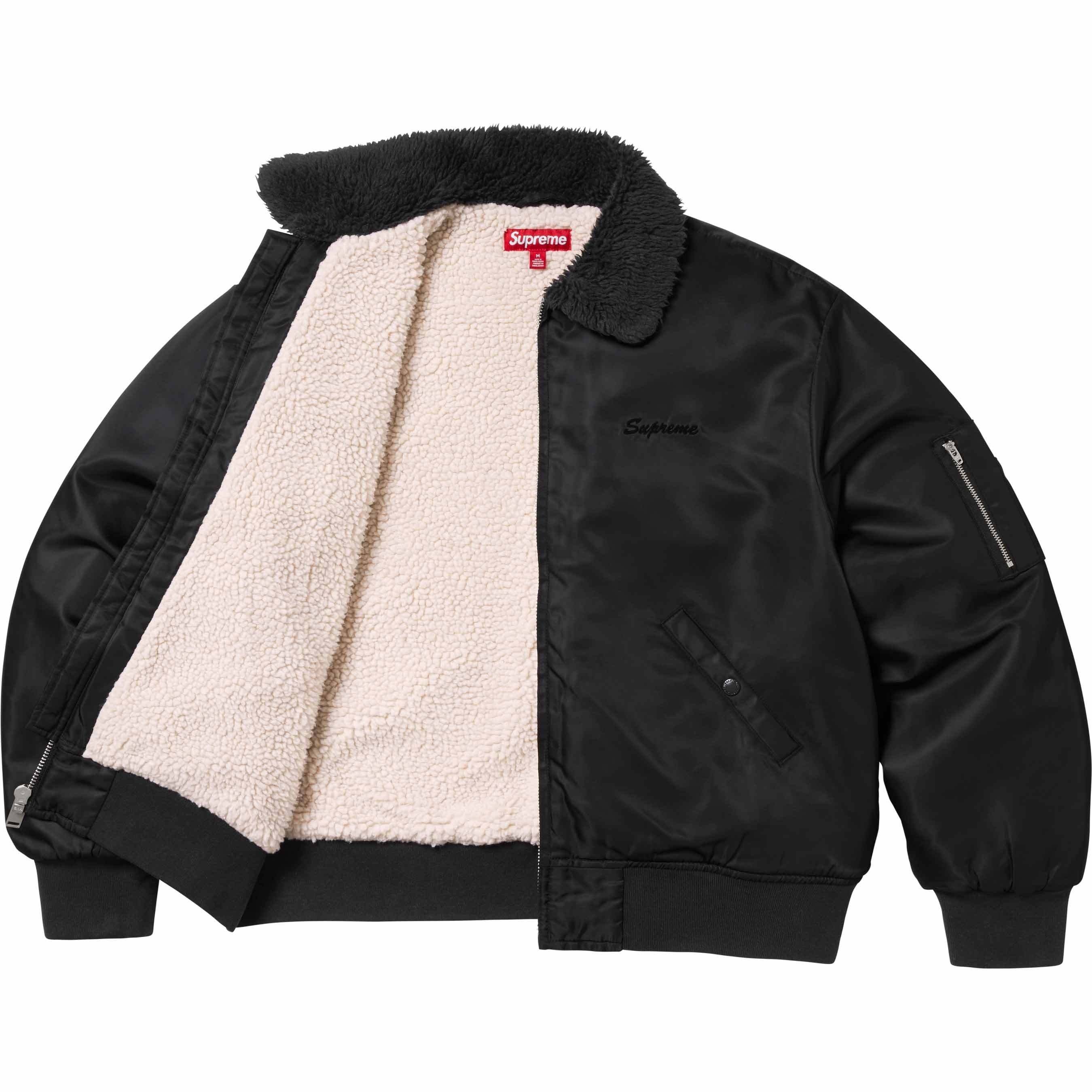 AOI Nylon Bomber Jacket view 5
